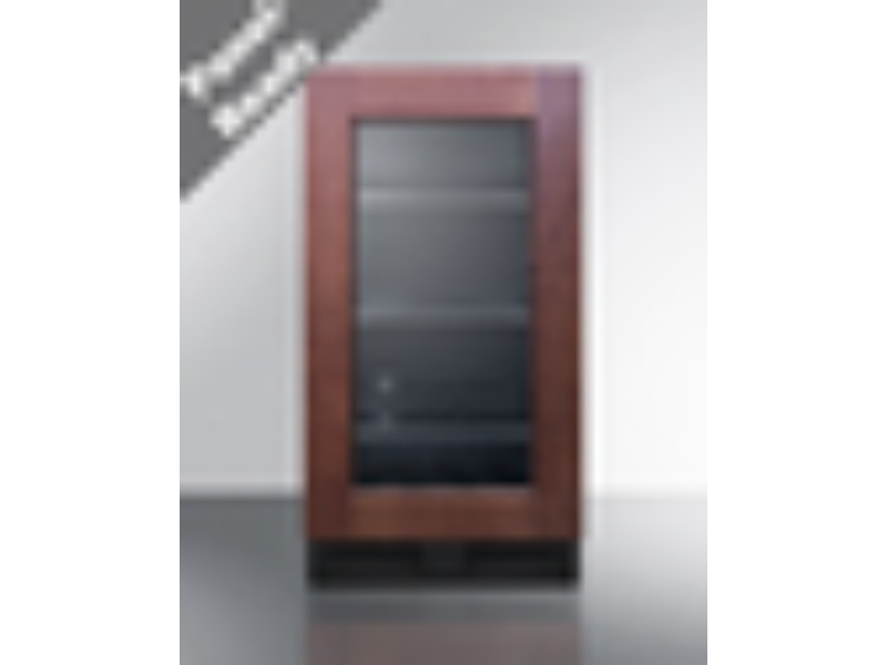 Picture of Summit CL181WBVPNR 22.75 in. Wide Built-In Commercial Beverage Center - Black