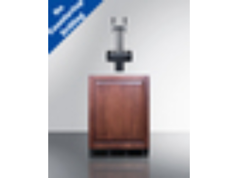 Picture of Summit SBC58BLIFFLTWCFADALHD 23.63 in. Wide ADA-Compliant Built-In Floating Tap Cold Brew Kegerator