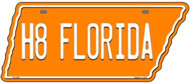 TN-059 5.5 x 12 in. H8 Florida Novelty Metal Tennessee License Plate Tag