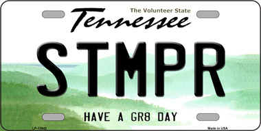 LP-13642 6 x 12 in. Stomper Novelty Metal License Plate Tag