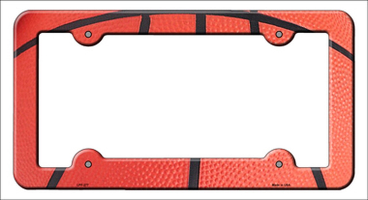 LPF-277 6 x 12 in. Basketball Threads Novelty Metal License Plate Frame