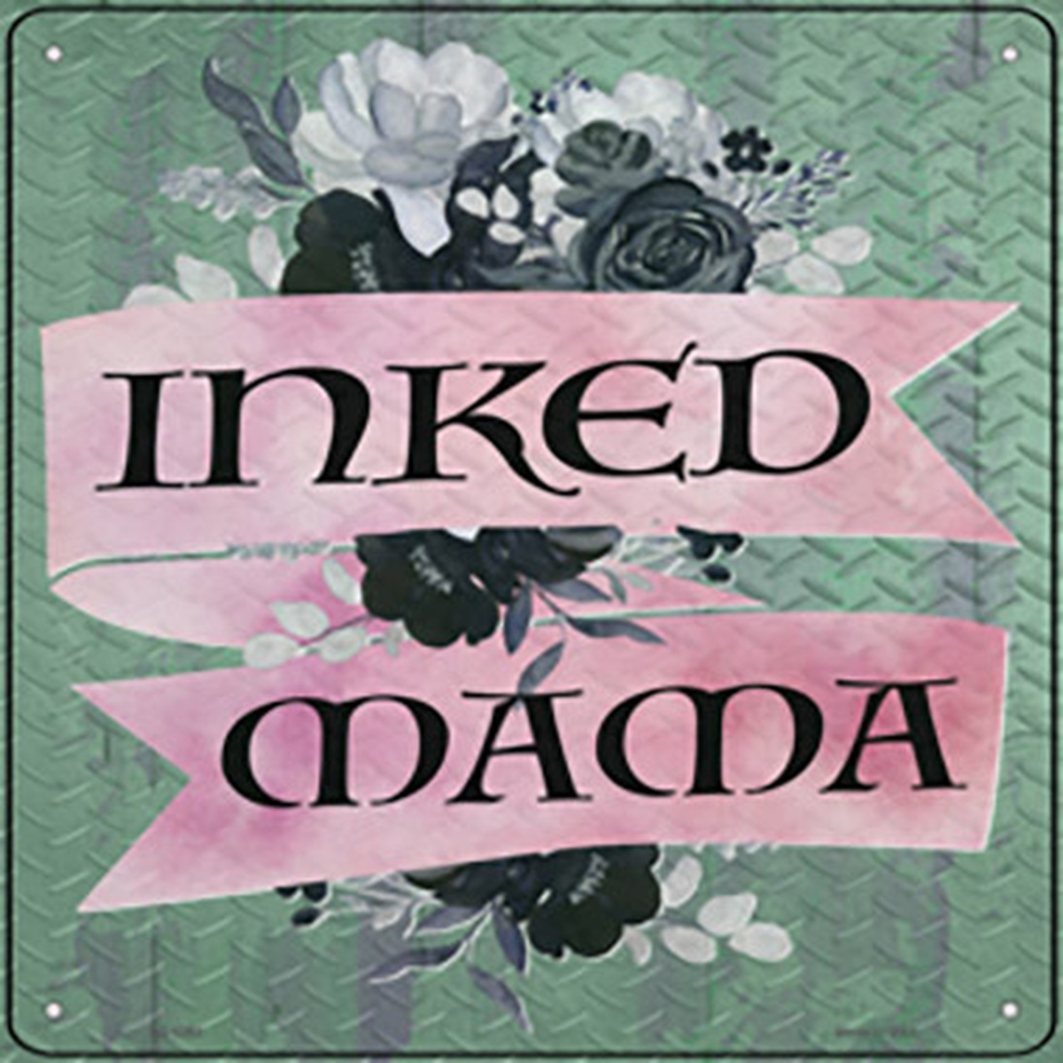 SQ-1283 12 in. Inked Dada Novelty Metal Square Sign