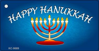 KC-9689 Hanukkah Novelty Key Chain - 1.5 x 3 in.