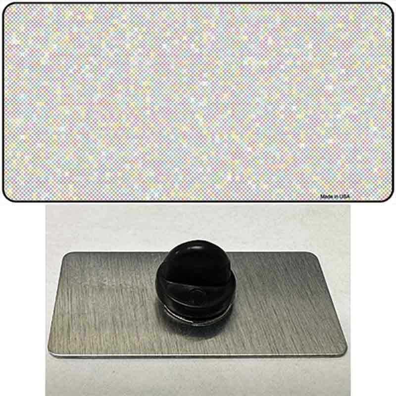 PIN-LP-3536 1.5 x 0.75 in. Fish Scale Novelty Rectangle Metal Hat Pin