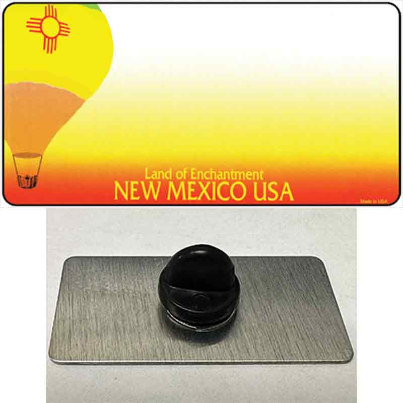 PIN-LP-2247 1.5 x 0.75 in. Mexico State Blank Novelty Rectangle Metal Hat Pin