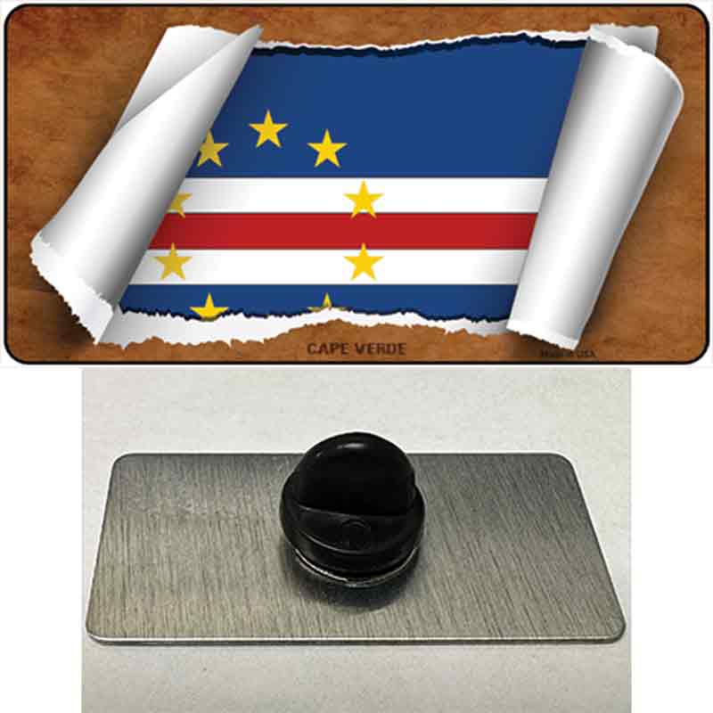 PIN-LP-9151 1.5 x 0.75 in. Camp Verde Flag Scroll Novelty Rectangle Metal Hat Pin