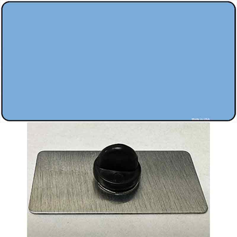 PIN-LP-2361 1.5 x 0.75 in. Baby Blue Solid Novelty Rectangle Metal Hat Pin