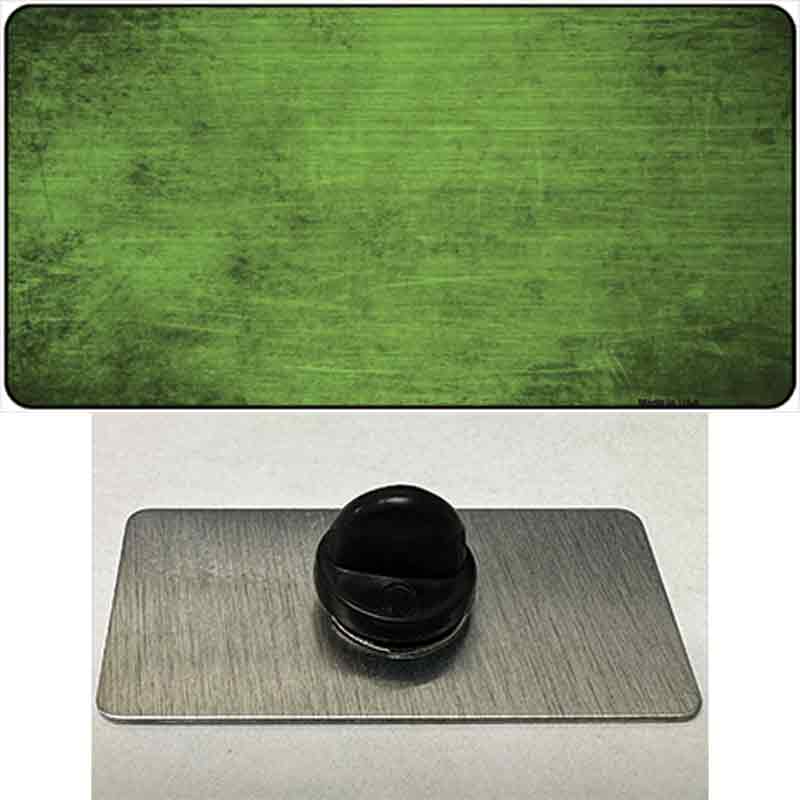 PIN-LP-6910 1.5 x 0.75 in. Lime Green Oil Rubbed Solid Novelty Rectangle Metal Hat Pin