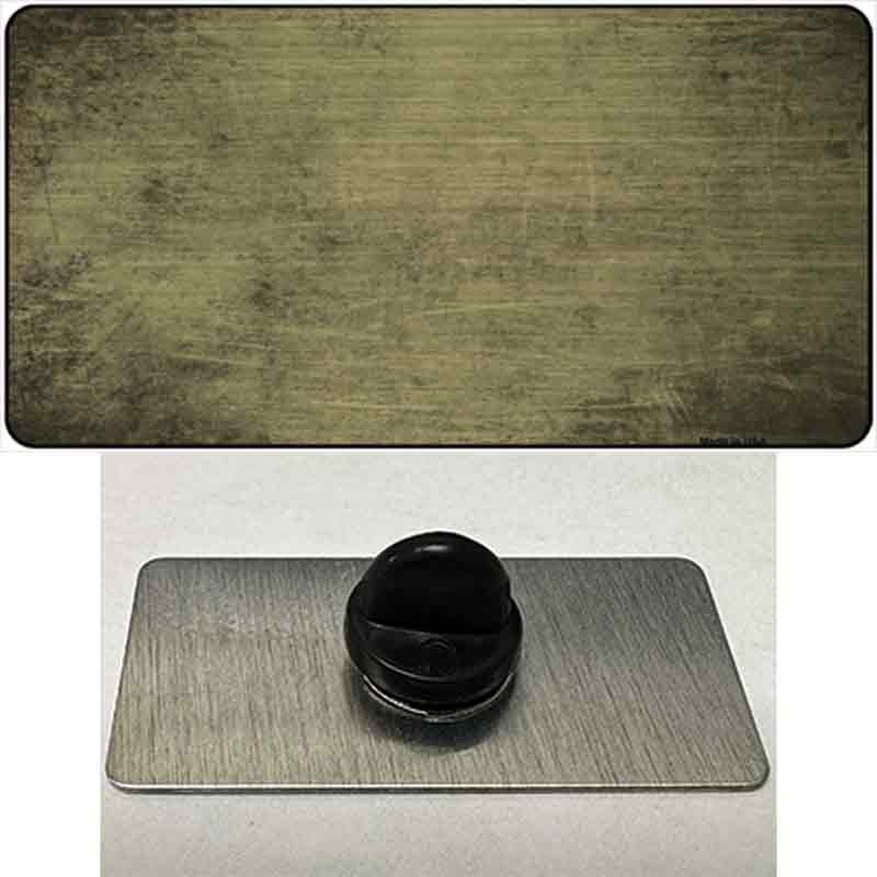 PIN-LP-6912 1.5 x 0.75 in. Gold Oil Rubbed Solid Novelty Rectangle Metal Hat Pin