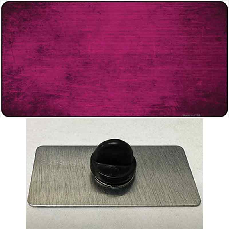 PIN-LP-6900 1.5 x 0.75 in. Pink Oil Rubbed Solid Novelty Rectangle Metal Hat Pin