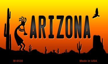 Kokopelli Arizona Scenic Novelty Metal Magnet M-9530