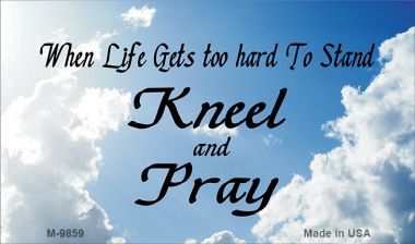 SMART BLONDE Clouds Novelty Metal Magnet M-9859