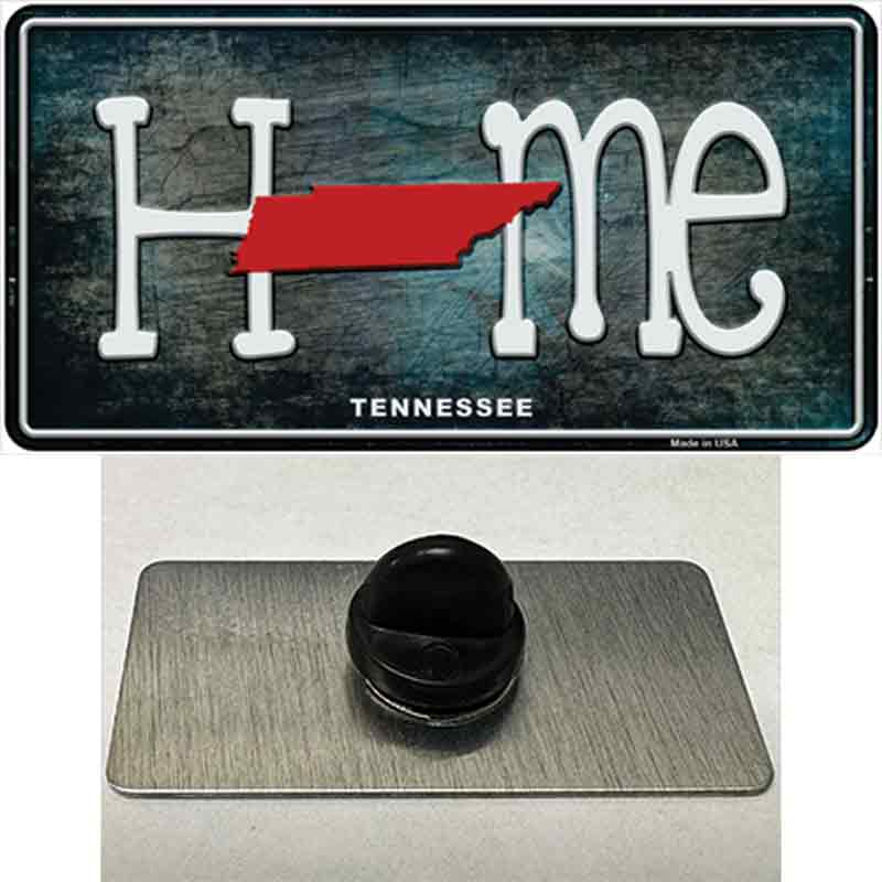 PIN-LP-12033 1.5 x 0.75 in. Tennessee Home State Outline Novelty Rectangle Metal Hat Pin -  Smart Blonde