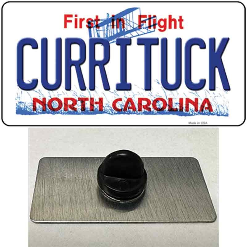 PIN-LP-12112 1.5 x 0.75 in. Currituck North Carolina State Novelty Rectangle Metal Hat Pin