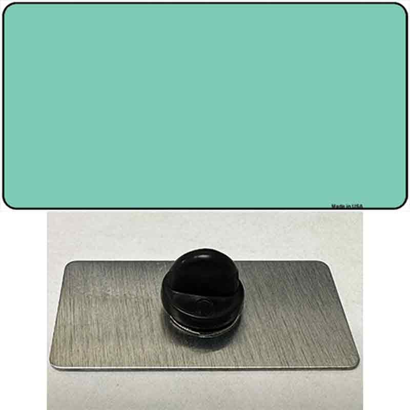 PIN-LP-2713 1.5 x 0.75 in. Mint Solid Novelty Rectangle Metal Hat Pin