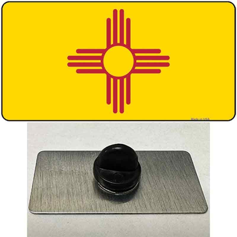 PIN-LP-526 1.5 x 0.75 in. Mexico State Flag Novelty Rectangle Metal Hat Pin
