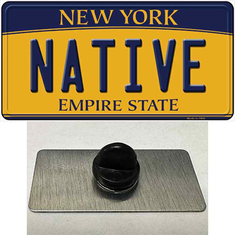 PIN-LP-8993 1.5 x 0.75 in. Native   York Novelty Rectangle Metal Hat Pin