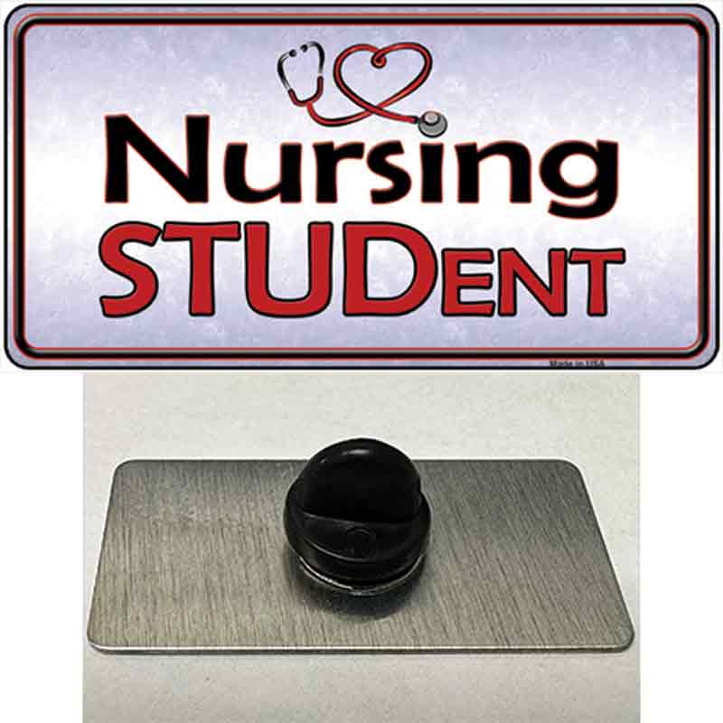 PIN-LP-8405 1.5 x 0.75 in. Nursing Student Novelty Rectangle Metal Hat Pin