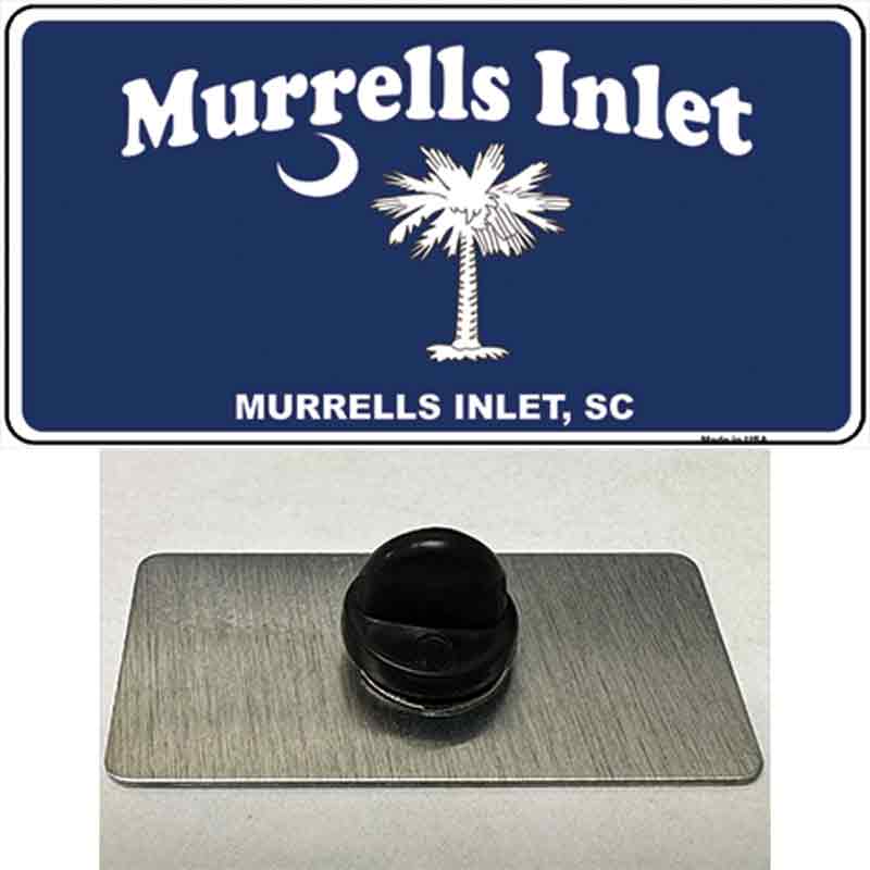 PIN-LP-8793 1.5 x 0.75 in. Murrells Inlet Novelty Rectangle Metal Hat Pin