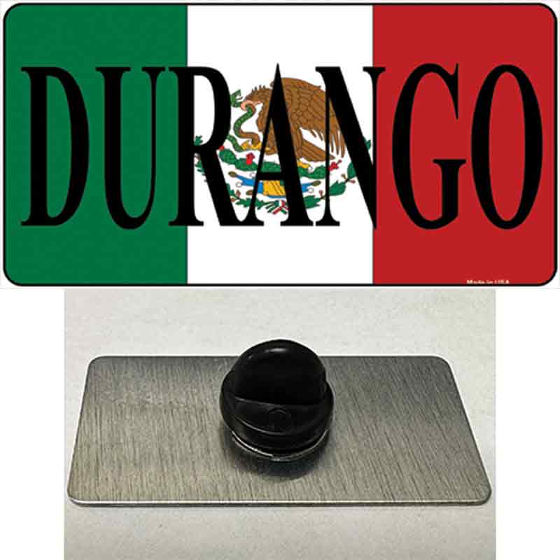 PIN-LP-3432 1.5 x 0.75 in. Durango Novelty Rectangle Metal Hat Pin