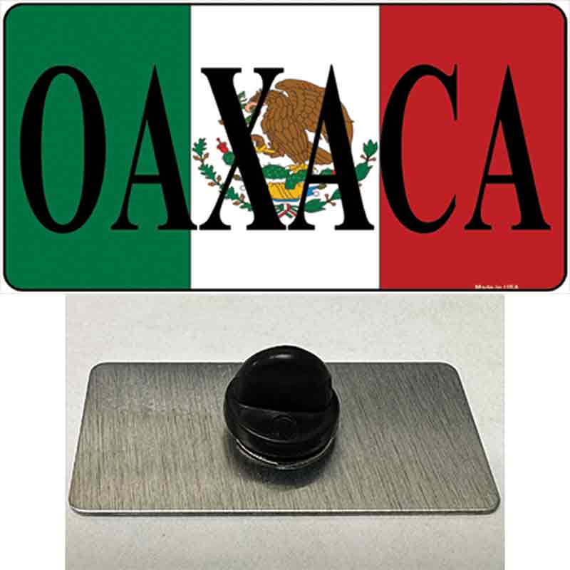 PIN-LP-3437 1.5 x 0.75 in. Oaxaca Novelty Rectangle Metal Hat Pin