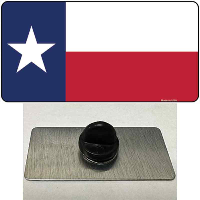 PIN-LP-3602 1.5 x 0.75 in. Texas State Flag Novelty Rectangle Metal Hat Pin