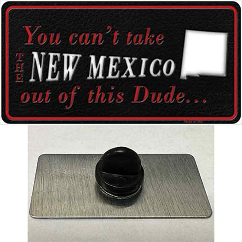 PIN-LP-11285 1.5 x 0.75 in. Mexico Dude Novelty Rectangle Metal Hat Pin
