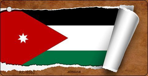 KC-9202 Jordan Flag Scroll Novelty Key Chain