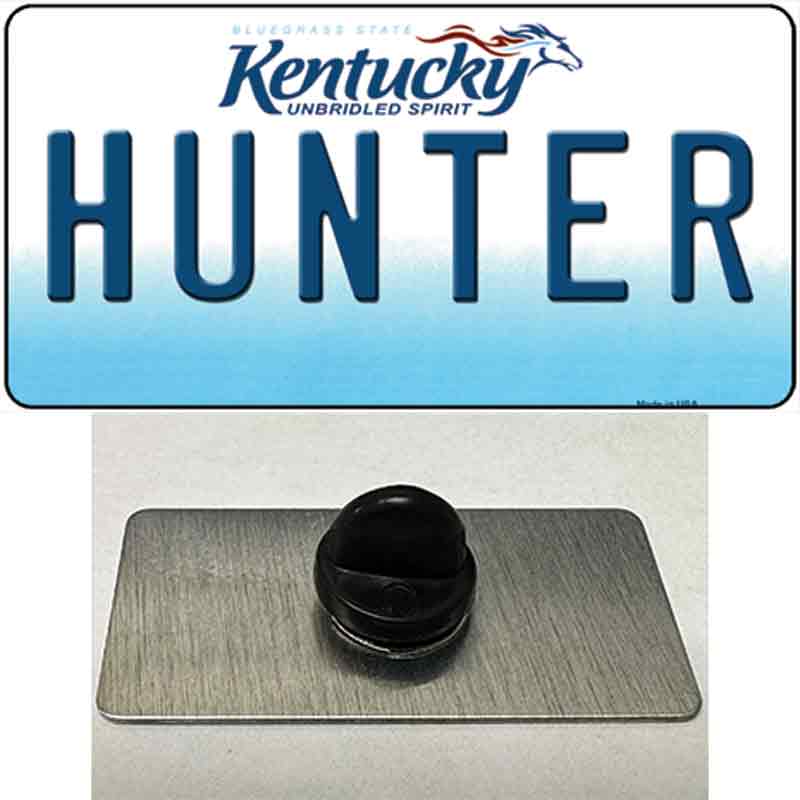 PIN-LP-6775 1.5 x 0.75 in. Hunter Kentucky Novelty Rectangle Metal Hat Pin
