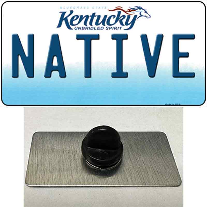 PIN-LP-6783 1.5 x 0.75 in. Native Kentucky Novelty Rectangle Metal Hat Pin