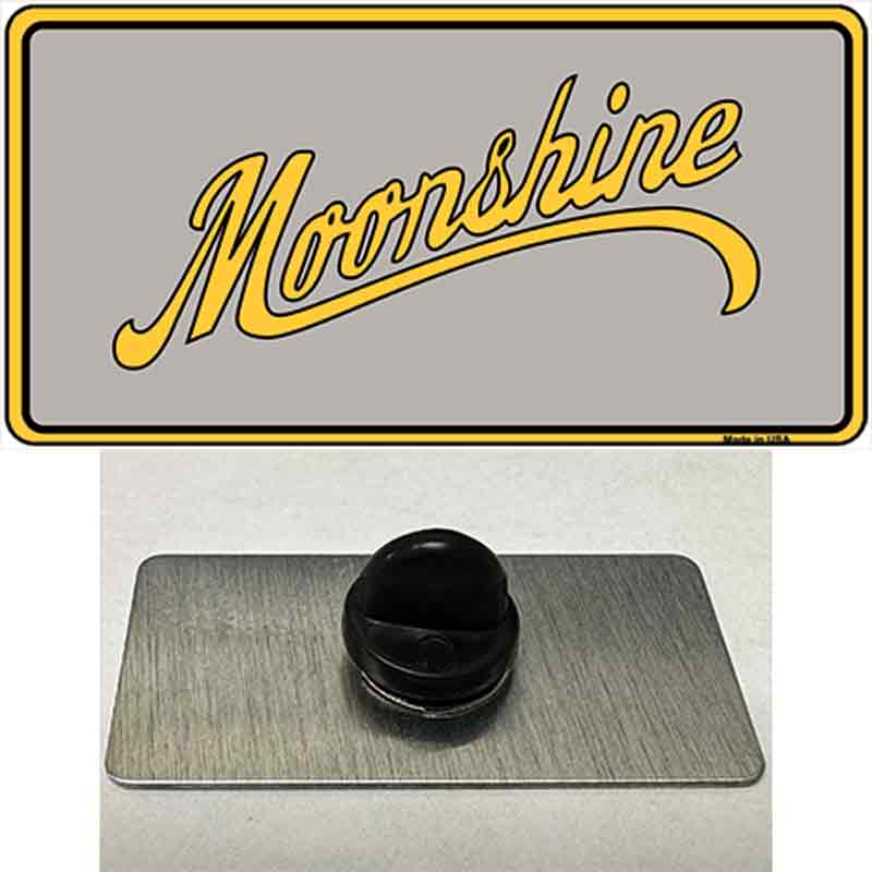 PIN-LP-4608 1.5 x 0.75 in. Moonshine Novelty Rectangle Metal Hat Pin