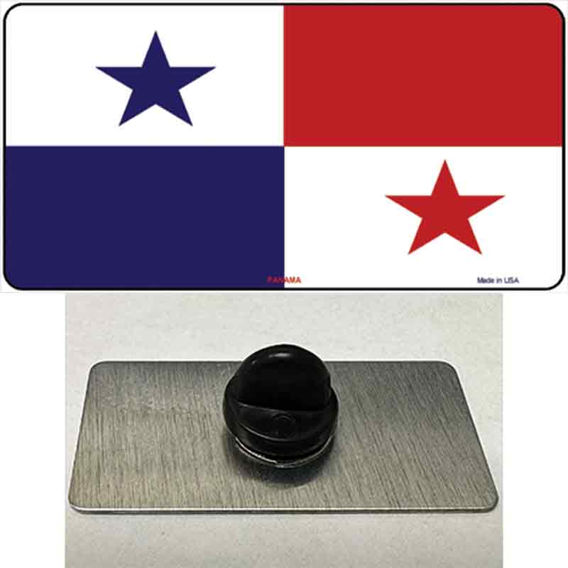PIN-LP-464 1.5 x 0.75 in. Panama Flag Novelty Rectangle Metal Hat Pin
