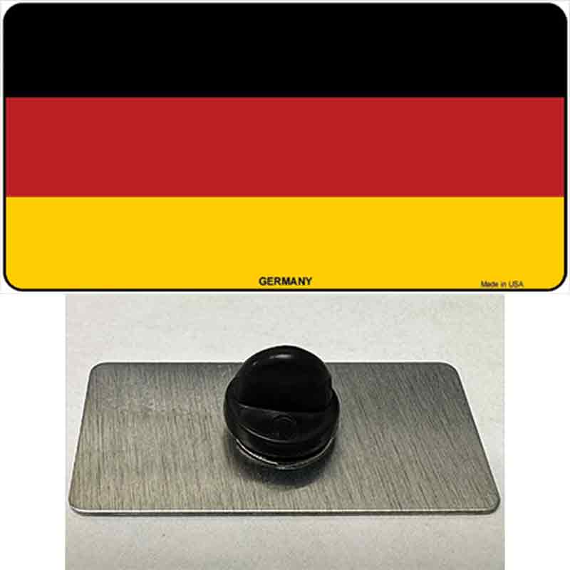 PIN-LP-465 1.5 x 0.75 in. Germany Flag Novelty Rectangle Metal Hat Pin