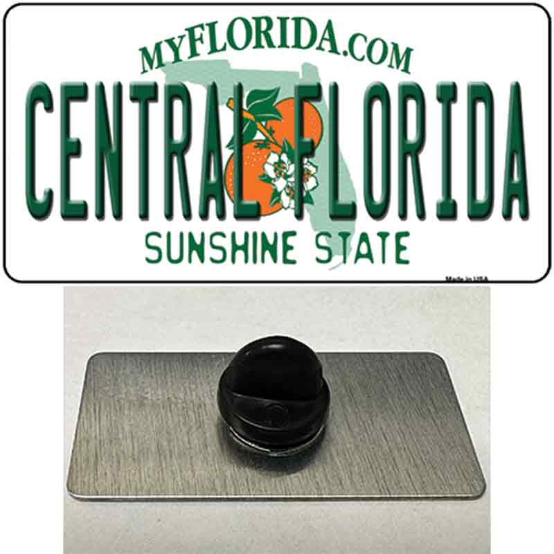 PIN-LP-12699 1.5 x 0.75 in. Central Florida Novelty Rectangle Metal Hat Pin