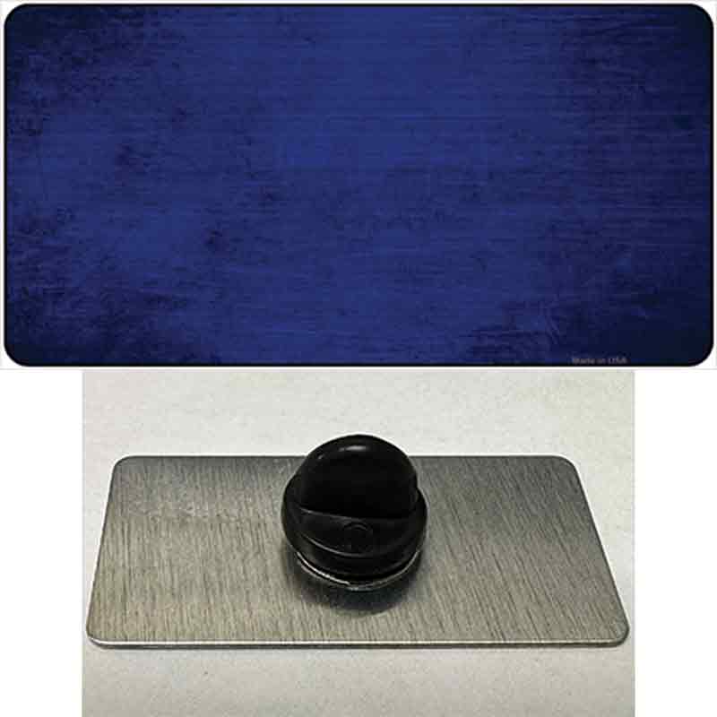 PIN-LP-6914 1.5 x 0.75 in. Royal Blue Oil Rubbed Solid Novelty Rectangle Metal Hat Pin