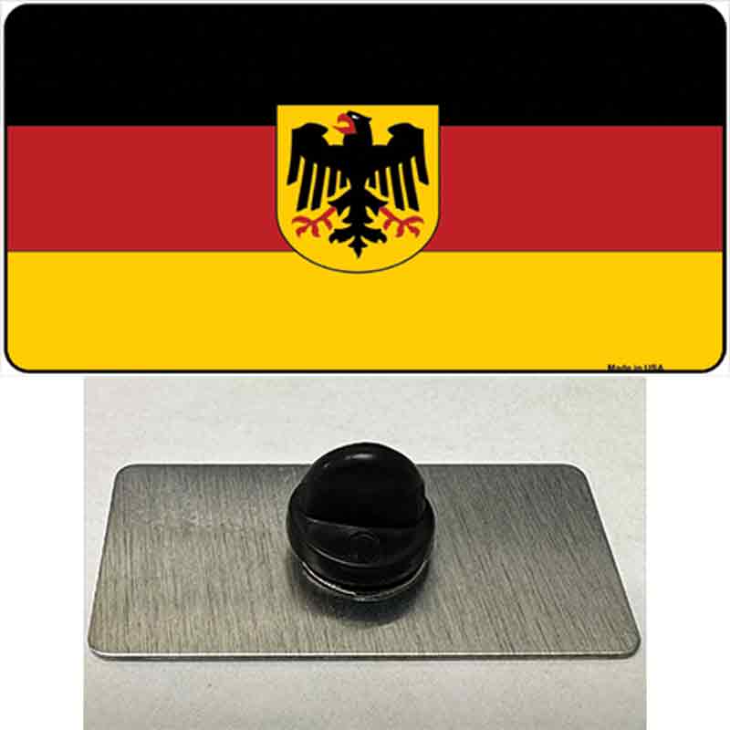 PIN-LP-527 1.5 x 0.75 in. Germany State Flag Novelty Rectangle Metal Hat Pin