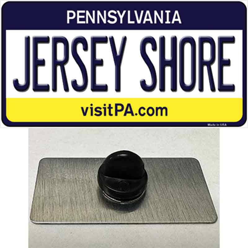 PIN-LP-6056 1.5 x 0.75 in. Jersey Shore Pennsylvania State Novelty Rectangle Metal Hat Pin