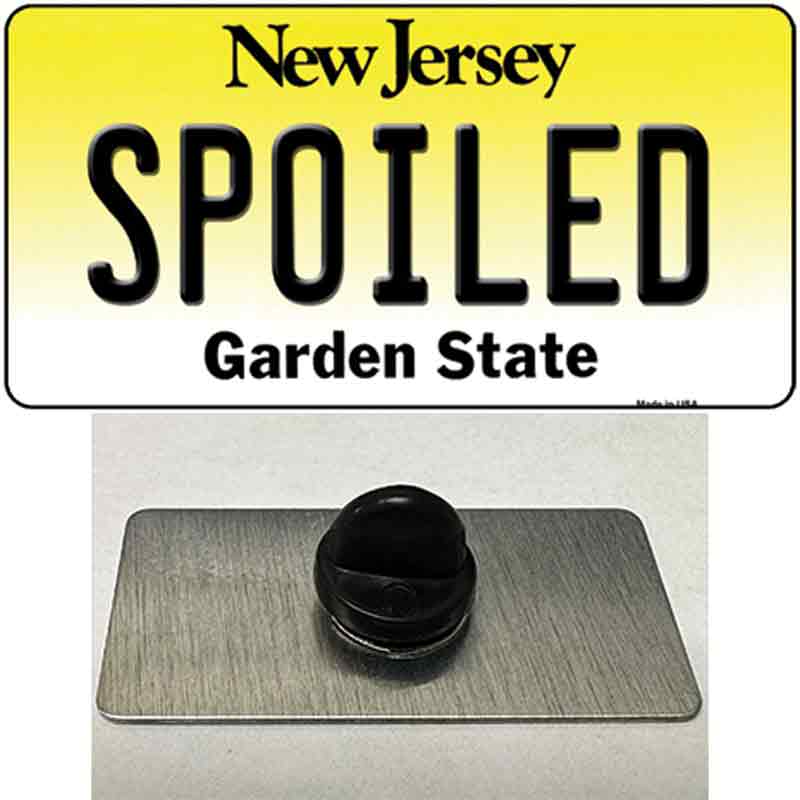 PIN-LP-10165 1.5 x 0.75 in. Spoiled Jersey Novelty Rectangle Metal Hat Pin