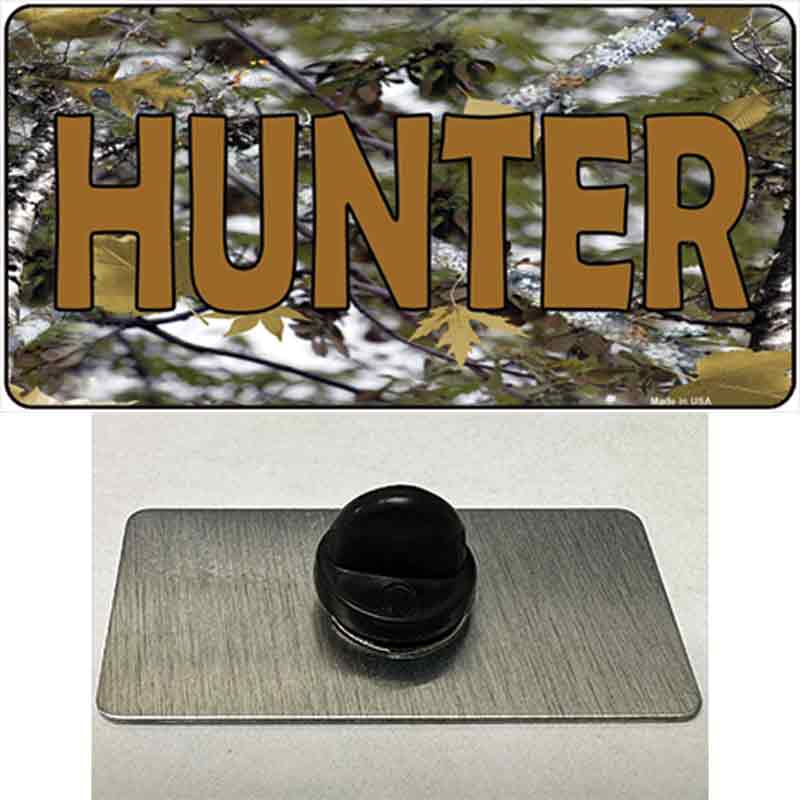 PIN-LP-1215 1.5 x 0.75 in. Hunter Camouflage Novelty Rectangle Metal Hat Pin