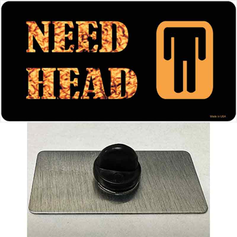 PIN-LP-2032 1.5 x 0.75 in. Need Head Novelty Rectangle Metal Hat Pin