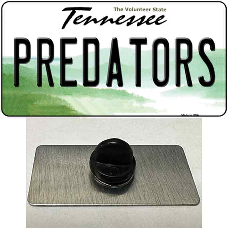 PIN-LP-2301 1.5 x 0.75 in. Predators Tennessee State Novelty Rectangle Metal Hat Pin
