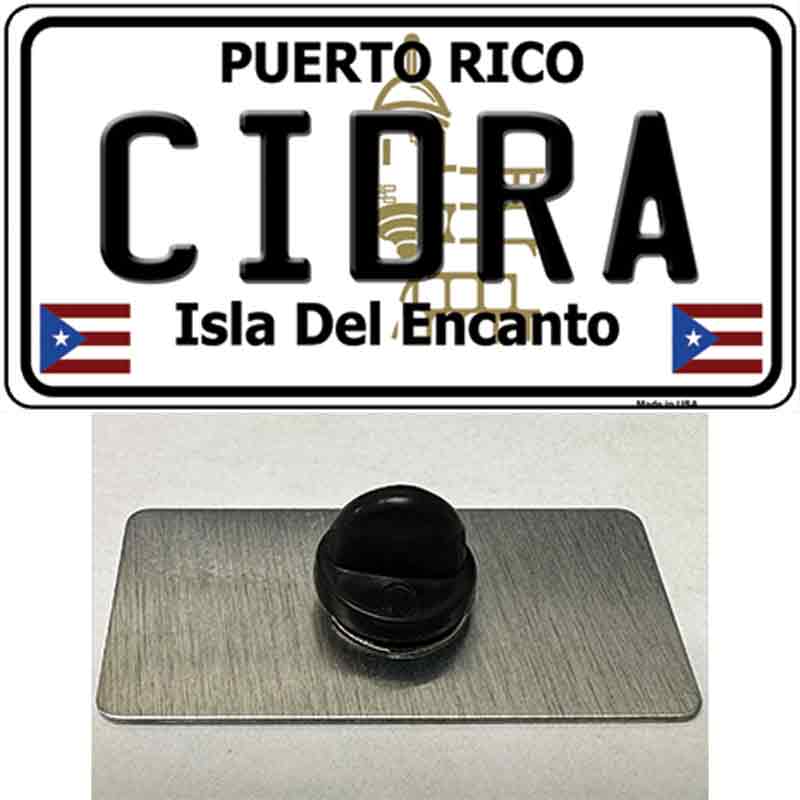 PIN-LP-2830 1.5 x 0.75 in. Cidra Novelty Rectangle Metal Hat Pin