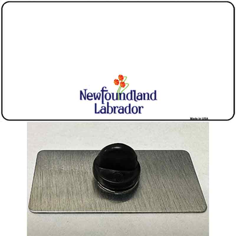 PIN-LP-1499 1.5 x 0.75 in. foundland Novelty Rectangle Metal Hat Pin