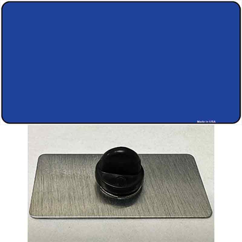 PIN-LP-1541 1.5 x 0.75 in. Royal Blue Solid Novelty Rectangle Metal Hat Pin