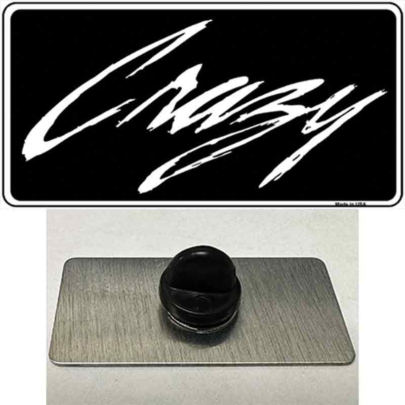 PIN-LP-1894 1.5 x 0.75 in. Crazy Novelty Rectangle Metal Hat Pin