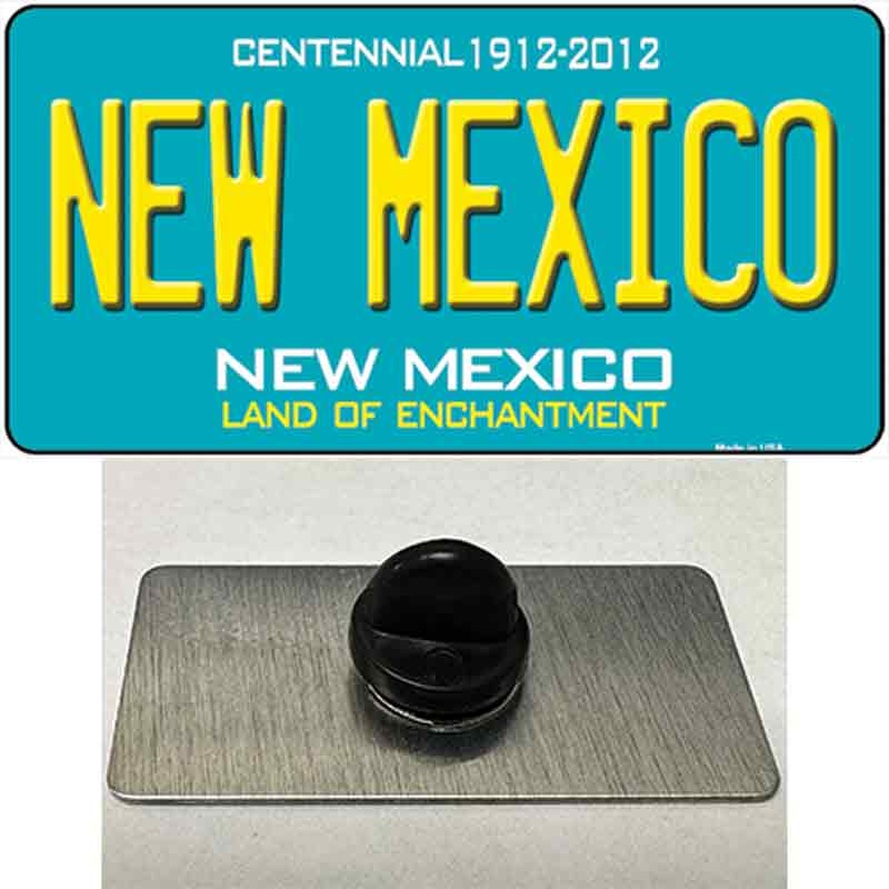 PIN-LP-6669 1.5 x 0.75 in. Mexico Novelty Rectangle Metal Hat Pin