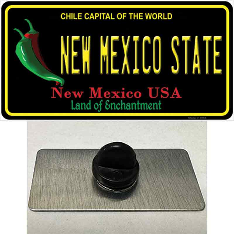 PIN-LP-12906 1.5 x 0.75 in. Mexico State Novelty Rectangle Metal Hat Pin