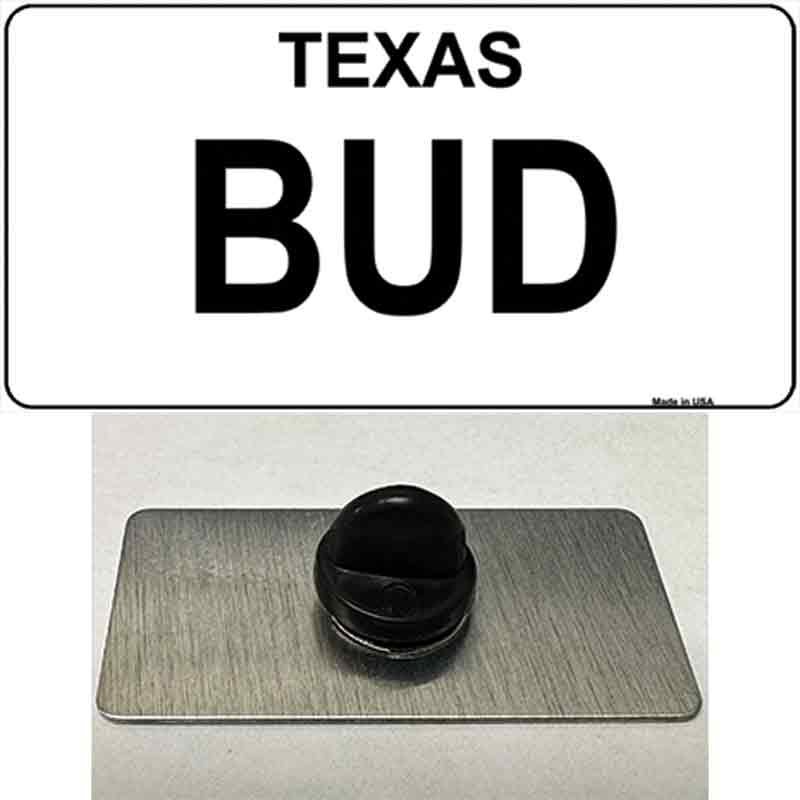 PIN-LP-1514 1.5 x 0.75 in. BUD Novelty Rectangle Metal Hat Pin