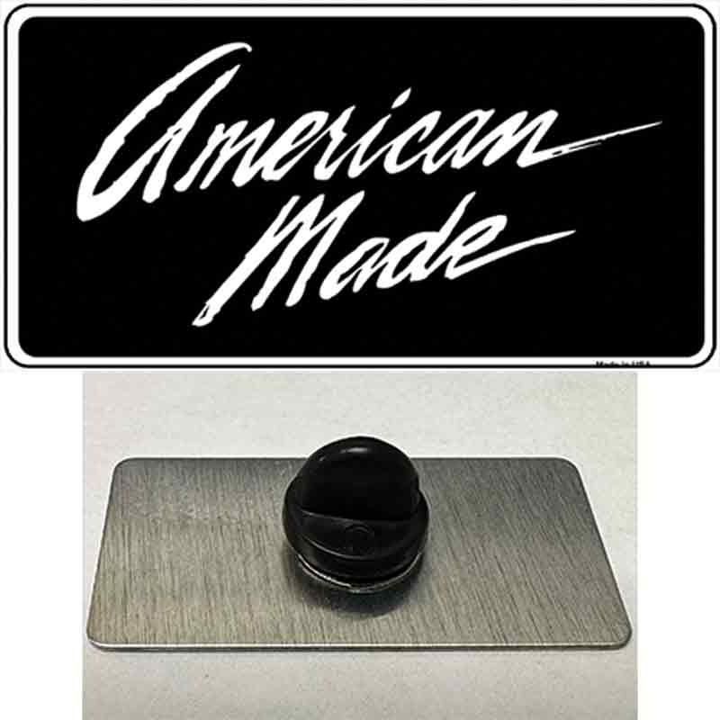 PIN-LP-1884 1.5 x 0.75 in. American Made Novelty Rectangle Metal Hat Pin