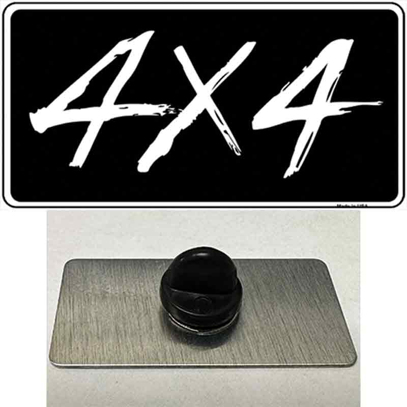 PIN-LP-1887 1.5 x 0.75 in. 4 x 4 Novelty Rectangle Metal Hat Pin